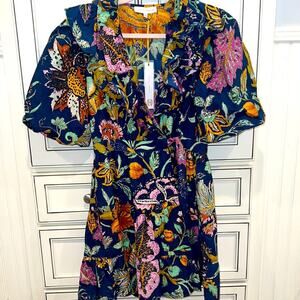 NWT HOUSE OF HARLOW wrap floral dress